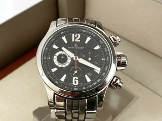 JAEGER LECOULTRE MASTER COMPRESSOR CHRONOGRAPH II - Q1758121 - 41.  5mm - BOX/PAPERS - 2