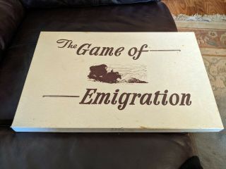 The Game Of Emigration 1947 Lds Mormon Rare Out Of Print Vintage Board Game Vida