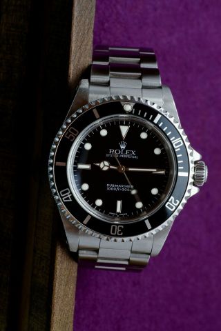 Rolex Submariner 2002 No Date 2 Liner 14060m 40mm Y Serial Recently Serviced