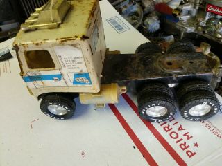 Vintage NYLINT Pressed Steel GMC A Semi Truck Cab Only The Rig 920 3