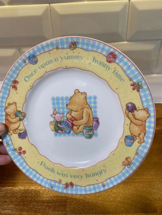 Royal Doulton Vintage Winnie The Pooh Plate And Bowl