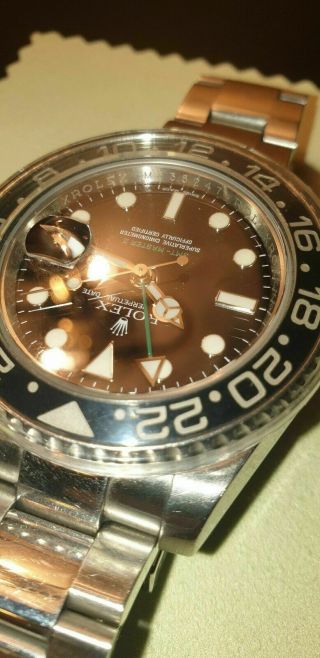 Rolex GMT - Master II Men ' s Black Watch - 116710N 6