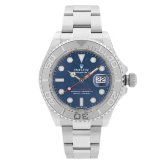 Rolex Yacht - Master 40mm Steel Platinum Blue Dial Automatic Mens Watch 126622
