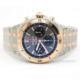 Breitling Chronomat B01 Chronograph 42mm Wristwatch Ub0134101b1u1 Gold Steel