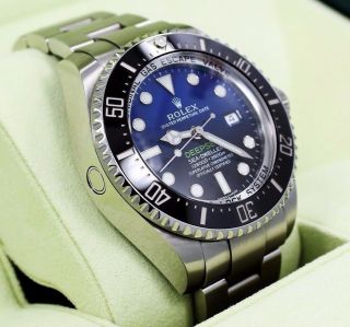 Rolex Sea - Dweller Deepsea 116660 Blso James Cameron Black Blue Box Papers