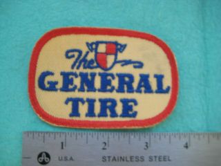 Vintage The General Tire Dealer Service Parts Uniform Hat Patch