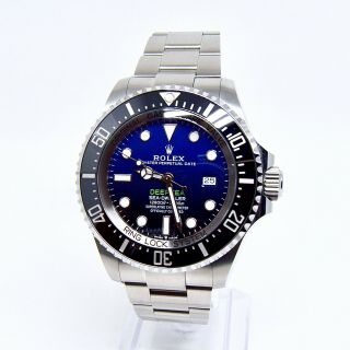 Rolex Sea Dweller Deepsea 126660 D Blue James Cameron Box And Papers March 2021