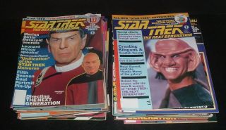 Lqqk 27 Vintage 1980s/90s Magazines,  Star Trek The Next Generation Vol.  2 - 25