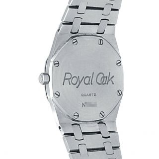 Audemars Piguet Royal Oak Stainless Steel Quartz Black Midsize Watch 56175 5