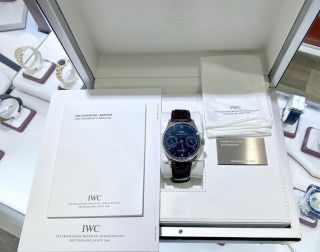 Pre - Owned Box/paper Iwc Portugieser 42 Mm 5001 7 Day Power Reserve