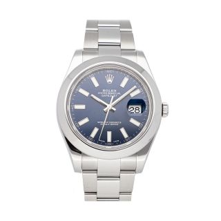 Rolex Datejust Auto 41mm Steel Mens Bracelet Watch 116300