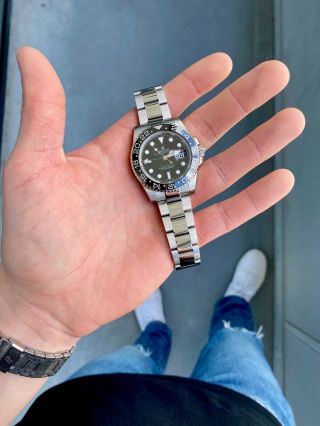 DISCONTINUED Rolex GMT - Master II 40mm 116710 Black Dial Bezel w/ Box & Papers 6