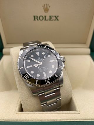 Rolex Submariner No Date 114060 Stainless Steel 40 Mm Men’s Watch 2018