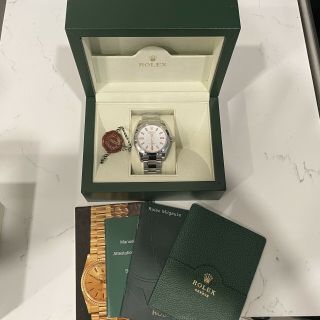 Rolex Milgauss 116400 40mm White Dial Stainless Steel Oyster Box And Papers