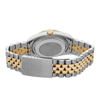 Rolex Datejust Auto 36mm Steel Yellow Gold Mens Jubilee Bracelet Watch 16233 5