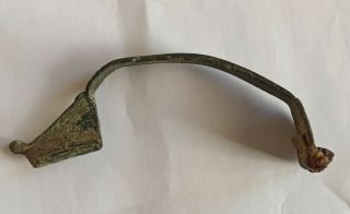 Big Ancient Roman Bronze Fibula (brooch) British Find 300 - 400 Ad