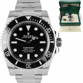 Stickered 2020 Rolex Submariner No - Date Stainless Steel 40mm Watch 114060