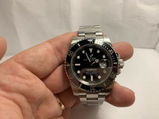 Rolex Submariner With Date 2018.  Pre Owned.  116610ln