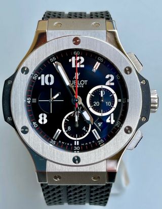 Hublot Big Bang Chronograph Stainless Steel 301.  Sx.  130.  Rx 44mm Box & Papers