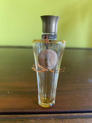 Guerlain Shalimar mini in black leather case vintage parfum bottle 2
