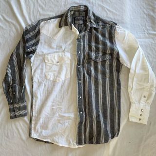 Vintage Karman Snap Western Cowboy Button Up Shirt Men 