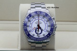 Rolex Yacht - Master Ii Ymii 116680 Mk1 Dial 44mm Box & Papers