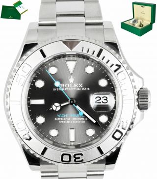 2020 Rolex Yacht - Master 40mm Rhodium Blue 126622 Stainless Oyster Watch