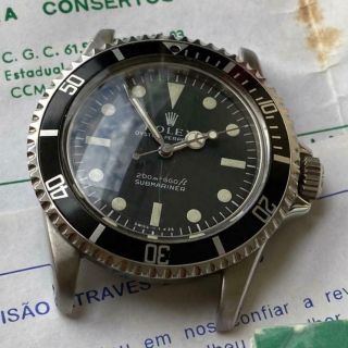 Rolex Submariner 5512 / 5513 Pcg Vintage Watch 100 1962 Gilt Era