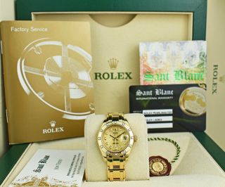 Rolex - 18kt Gold Masterpiece Champagne Jubilee Diamond Bezel 80318 - Sant Blanc