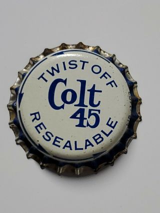 Vintage Beer Bottle Cap Colt 45