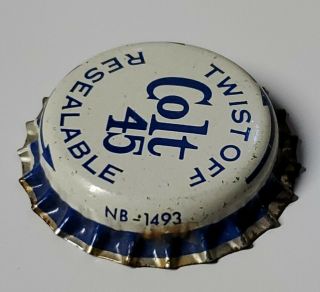 Vintage Beer Bottle Cap Colt 45 3