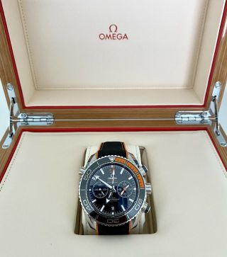 Omega Seamaster Planet Ocean 600 Co - Axial Master Chronometer Chronograph
