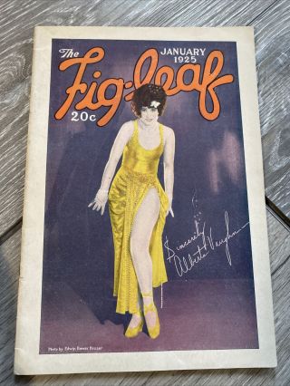 Alberta Vaughn Lola Todd 1925 The Fig - Leaf Vintage