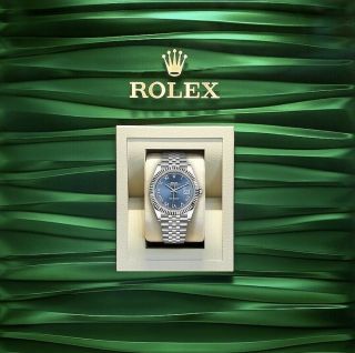 Unworn Rolex Datejust 41 Auto Steel White Gold Mens Jubilee Bracelet 126334