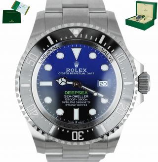 2019 Rolex Sea - Dweller Deepsea James Cameron Blue Black 44mm 126660