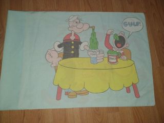 Vintage Kings Features Syndicate Inc Popeye Pillowcase Olive Oyl Swee 