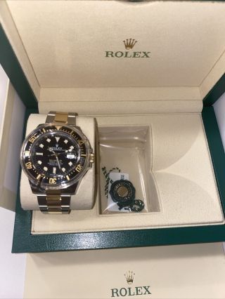 Rolex Sea - Dweller 126603 2020 Automatic Watch 18k Box & Paper 43 Mm