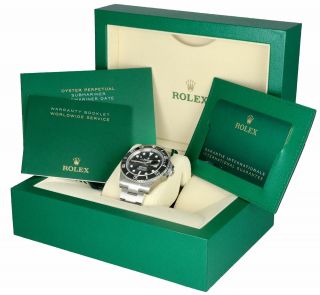 April 2021 Rolex Submariner 41 Date Stainless Black Ceramic Watch 126610 Ln