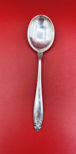 International Sterling Silver Prelude Round Bowl Soup Spoon 6 1/4 "