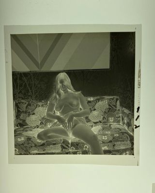 Vintage Bunny Yeager Unknown Nude model Camera Negative Seductive 112 2
