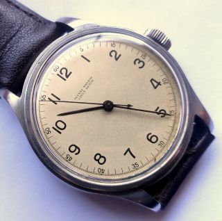 Big Ulysse Nardin Military Watch - Locle Suisse - Wwii - Jumbo Size - Vintage