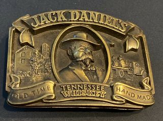 1989 Arroyo Grande Jack Daniels Whiskey Belt Buckle Bergamot C - 190 Nr