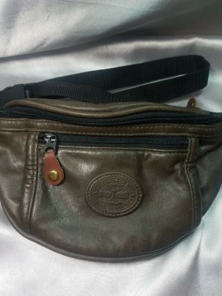 Brown Faux Leather Belt Bag Fanny Pack Vintage Tandem Bags Of Ca Cypress Woods