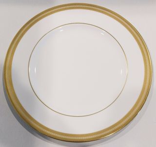 Wedgwood Vera Wang Golden Tiara Dinner Plate - 10 3/4 " 0601d