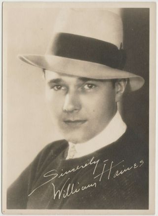 William Haines Vintage 1920s Era 5x7 Fan Photo - Film Star