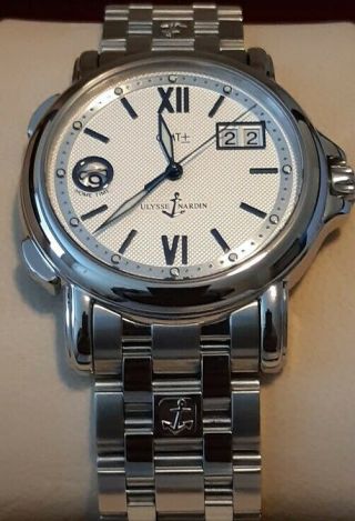 Ulysse Nardin Gmt± Big Date 223 - 88 Swiss Automatic Watch