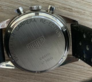 Tag Heuer 1964 Carrera Chronograph Re - Edition CS3111 Watch 5