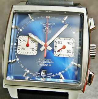 Tag Heuer Monaco Caw2111 - 0 Chronograph Automatic Wrist Watch
