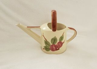 Franciscan Apple Hand Painted Watering Can Made In Portugal