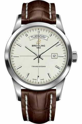 Breitling Transocean Day & Date 43mm Automatic Men 